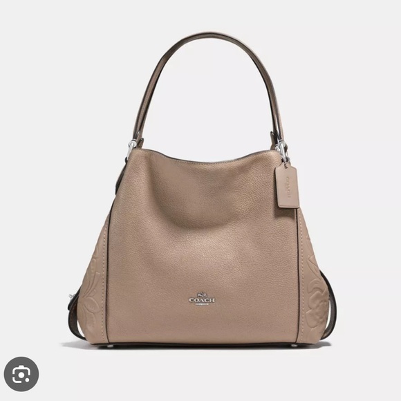 Coach Handbags - Coach Edie Shoulder Bag 31 with Tea Rose Tooling
